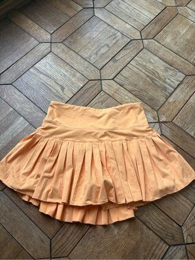 Orange Gold Hinge Skirt